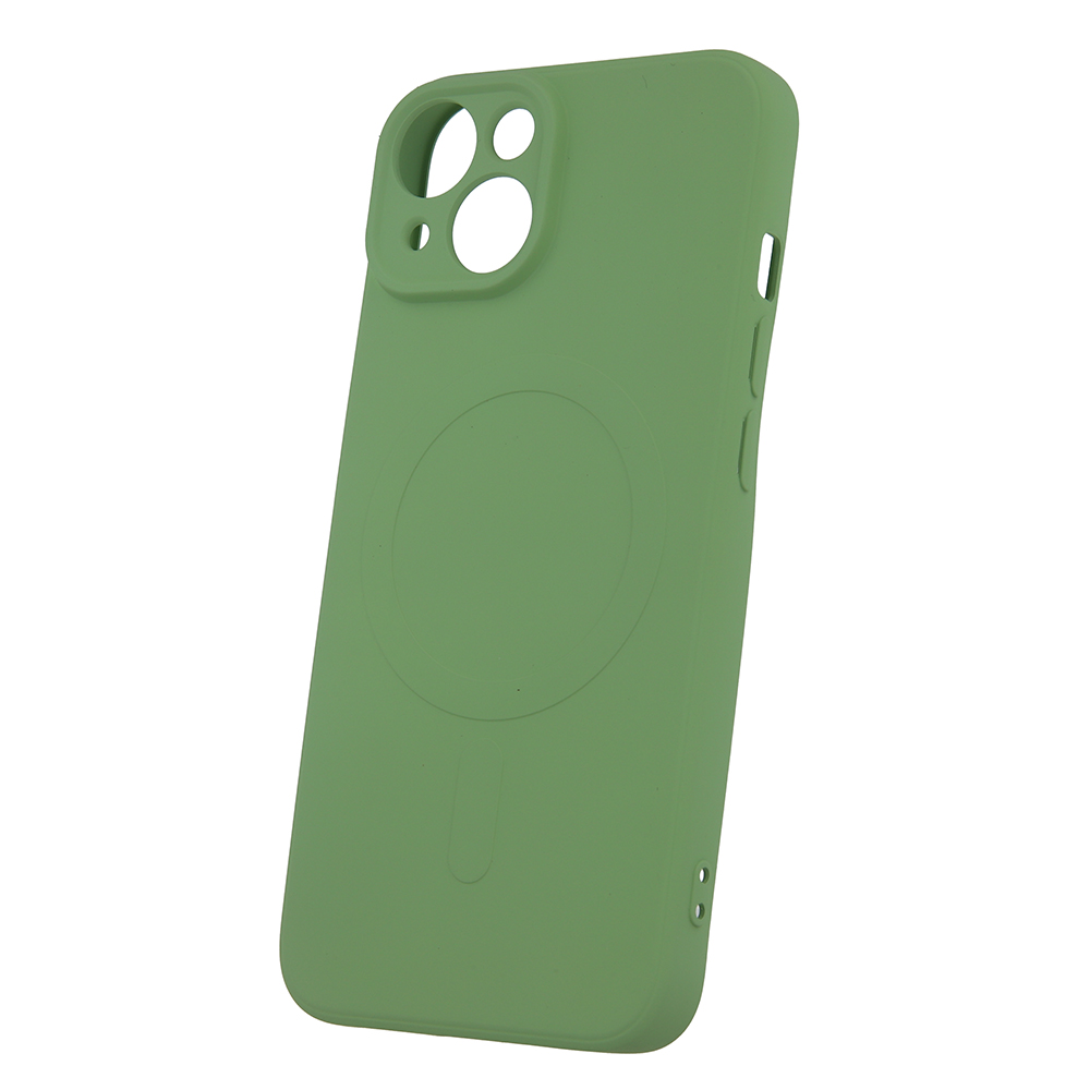Nakadka Simple Color Mag zielona Apple iPhone 12 6,1 cali / 2