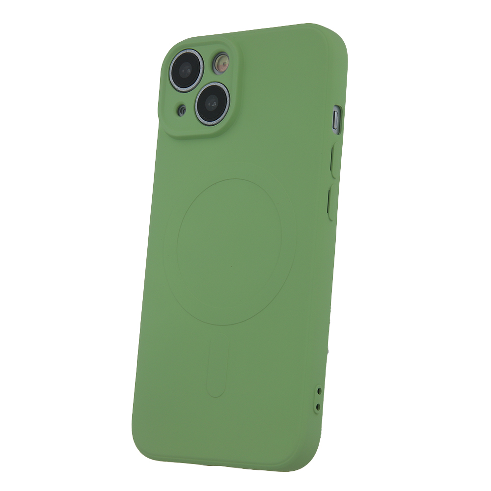 Nakadka Simple Color Mag zielona Apple iPhone 15 / 3