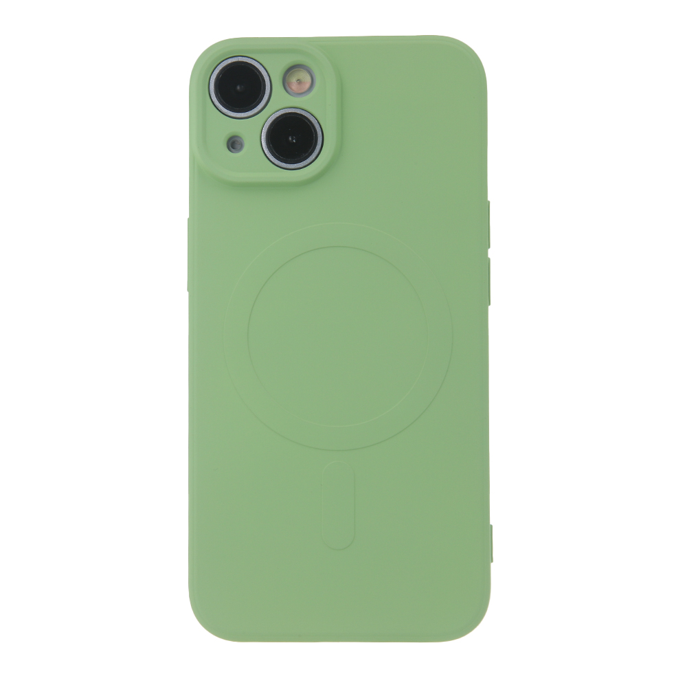 Nakadka Simple Color Mag zielona Apple iPhone 15 / 5