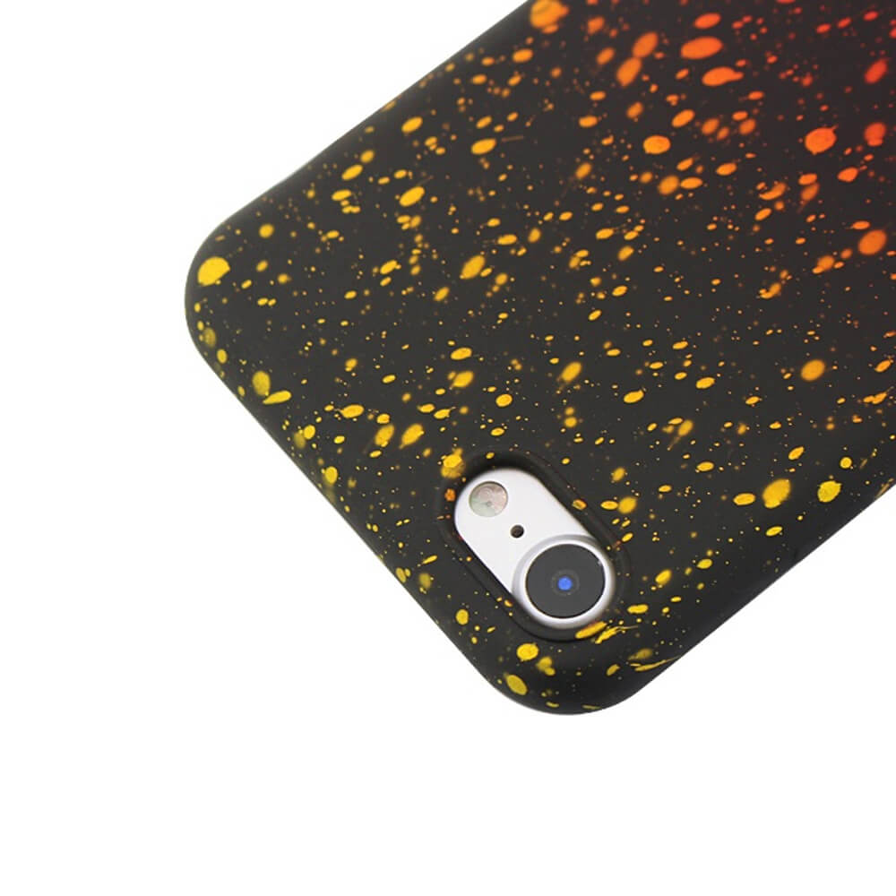 Nak�adka Sky TPU ��to-pomara�czowa Samsung Galaxy A6 Plus (2018) / 2