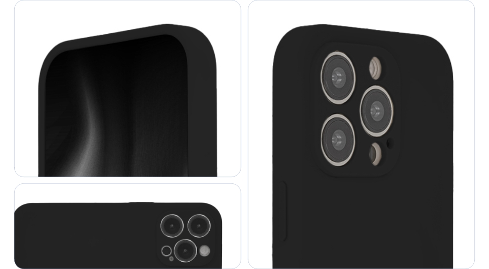 Nak�adka Soft Touch Mag czarny Apple iPhone 15 Plus / 3