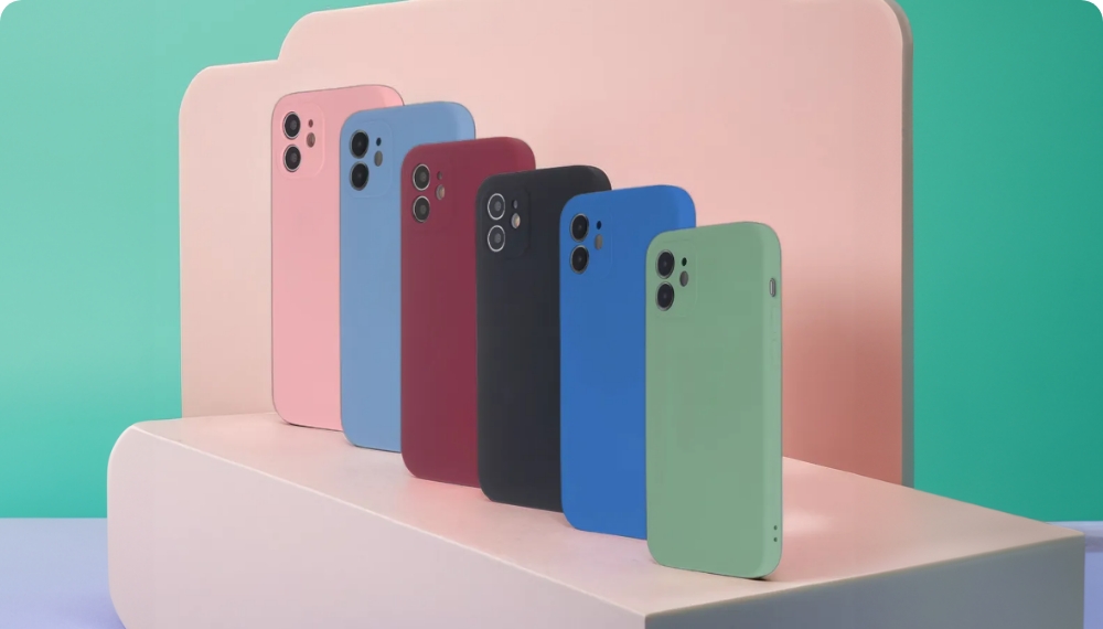 Nak�adka Soft Touch Mag r�owy Apple iPhone 13 / 4