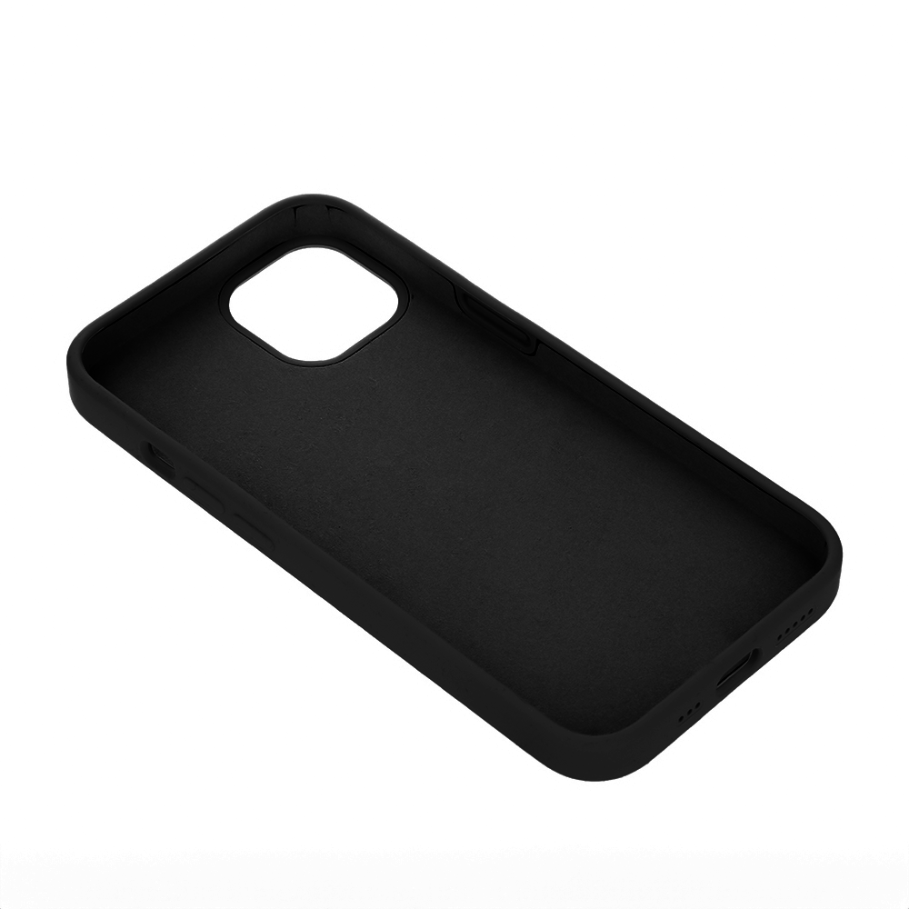 Nakadka Solid Silicon czarny Apple iPhone 12 Mini 5,4 cali / 2