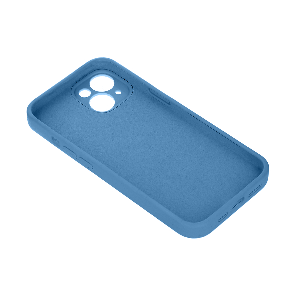 Nakadka Solid Silicon niebieska Apple iPhone 12 Pro (6.1 cali) / 3