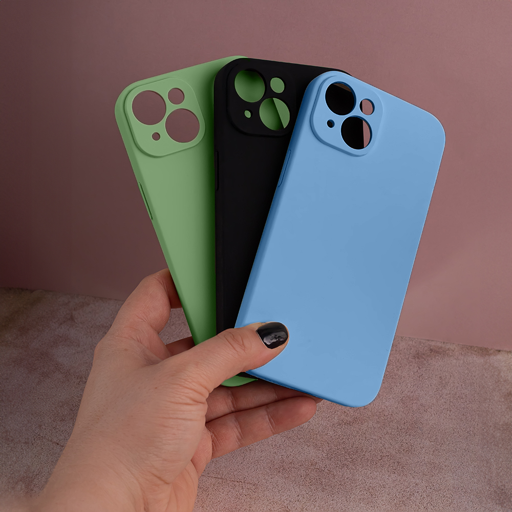 Nak�adka Solid Silicon zielona Apple iPhone 12 Pro (6.1 cali) / 10