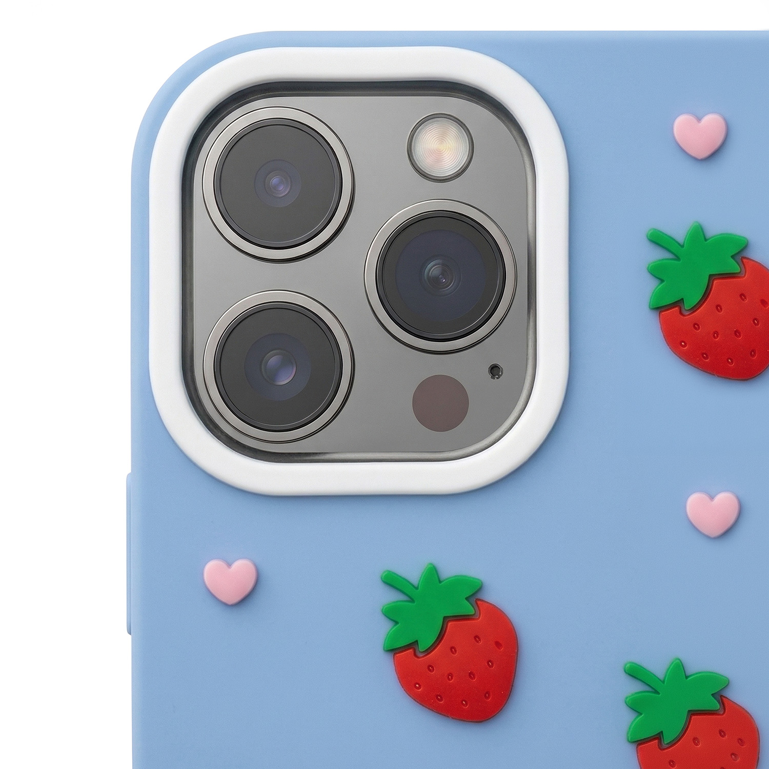 Nak�adka Strawberry niebieska Apple iPhone 11 / 4