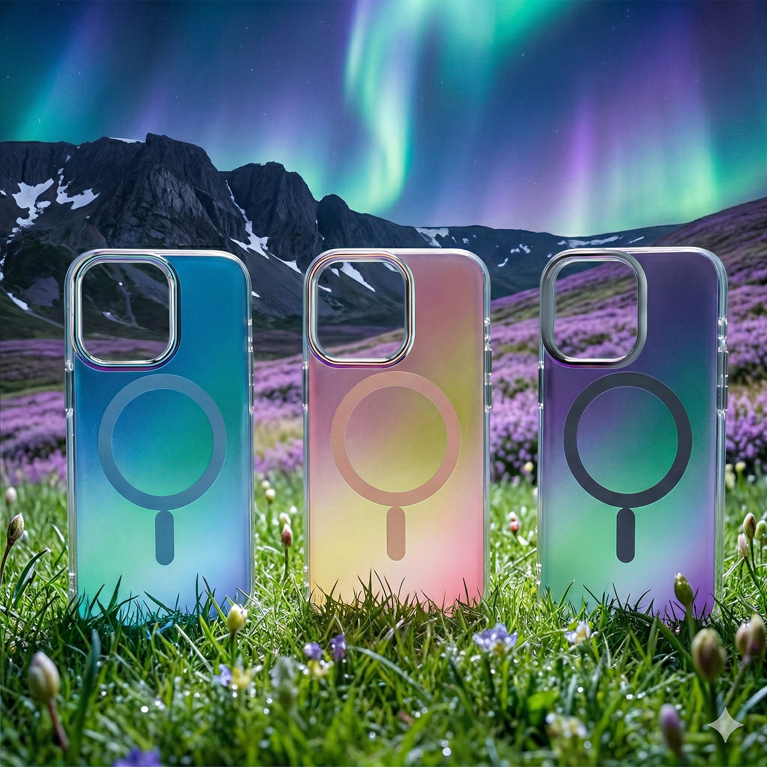 Nak�adka Tecto Shield Aurora niebieska Apple iPhone 14 Pro / 6