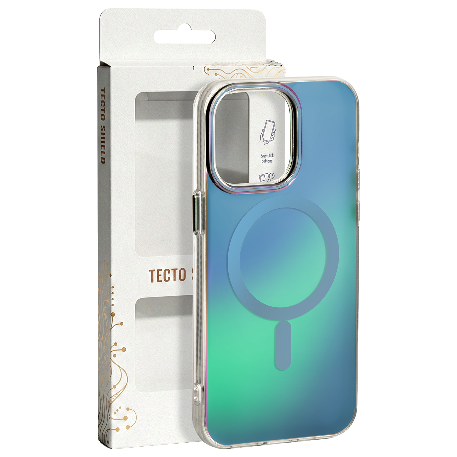 Nak�adka Tecto Shield Aurora niebieska Samsung Galaxy S26 Ultra