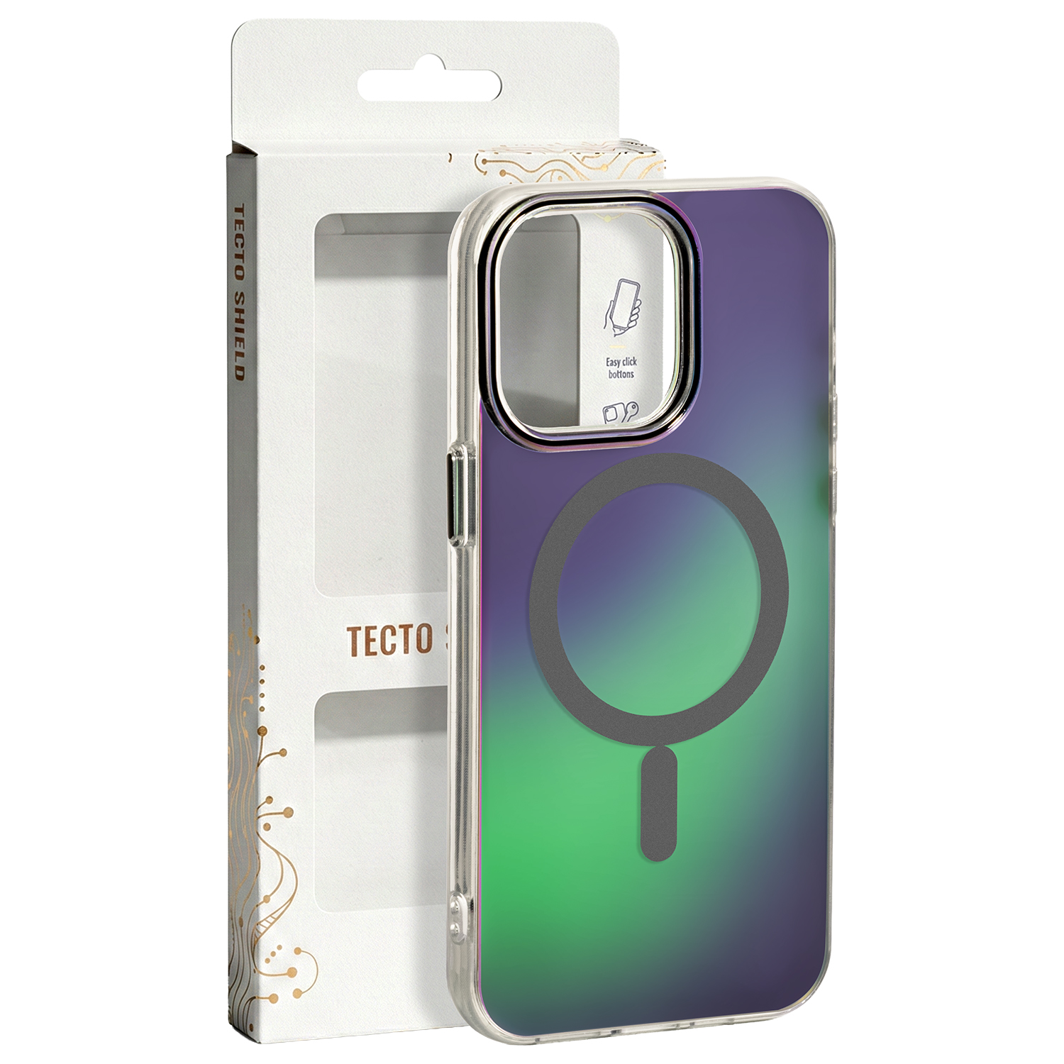 Nak�adka Tecto Shield Aurora szara Apple iPhone 17 Pro