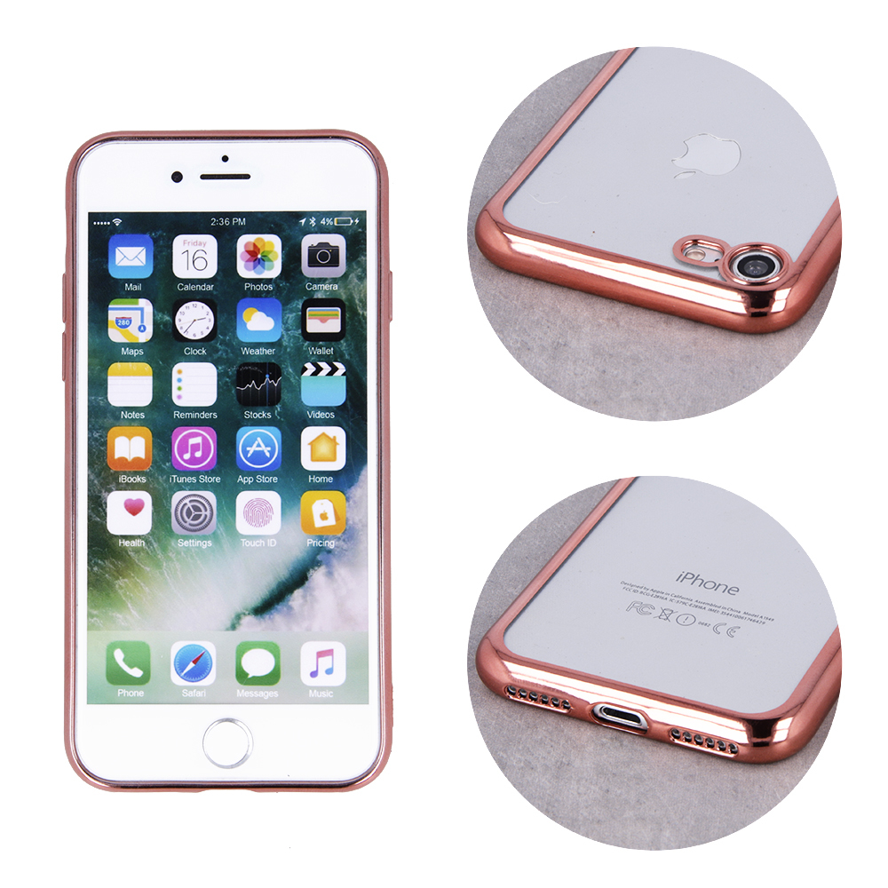 Nak�adka Ultra Hybrid r�owo-z�ota Apple iPhone 7 / 4