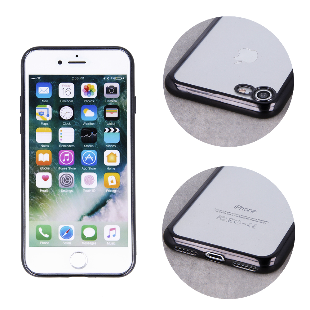 Nak�adka Ultra Hybrid czarna Apple iPhone XS Max / 4