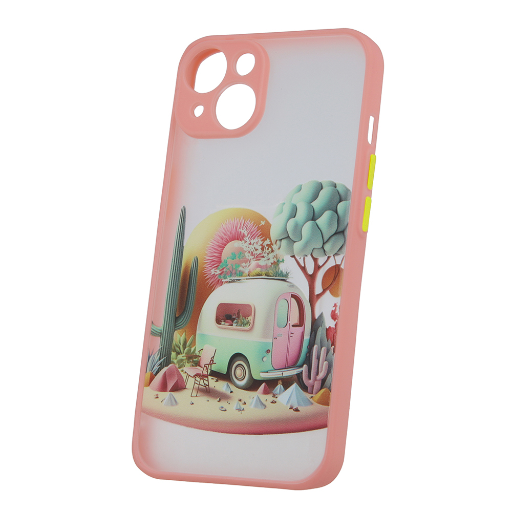 Nak�adka Ultra Trendy Travel r�owy Apple iPhone 15 Pro Max / 2