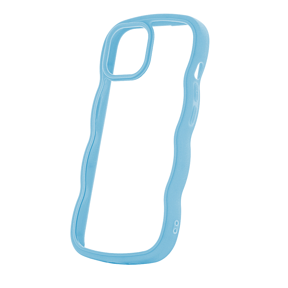 Nak�adka Wave niebieska Apple iPhone 15 Pro / 2