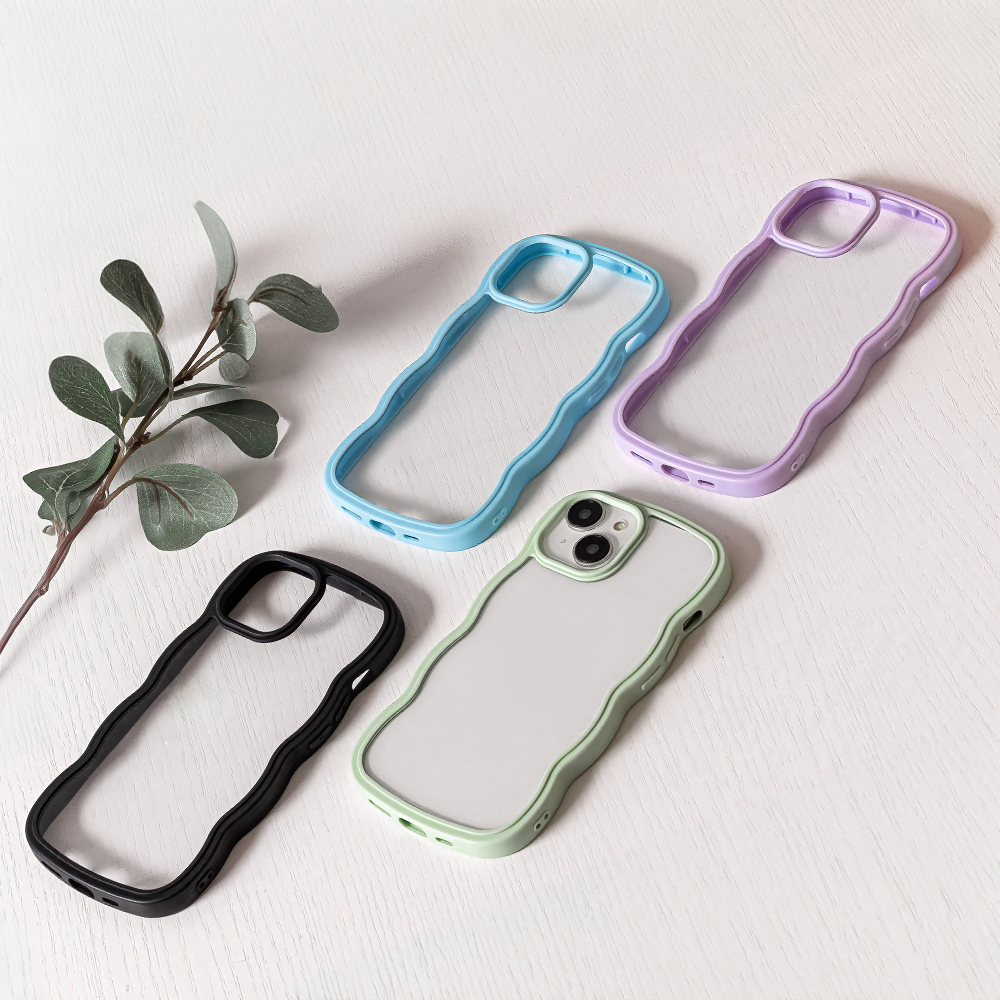 Nak�adka Wave niebieska Apple iPhone 15 Pro / 7