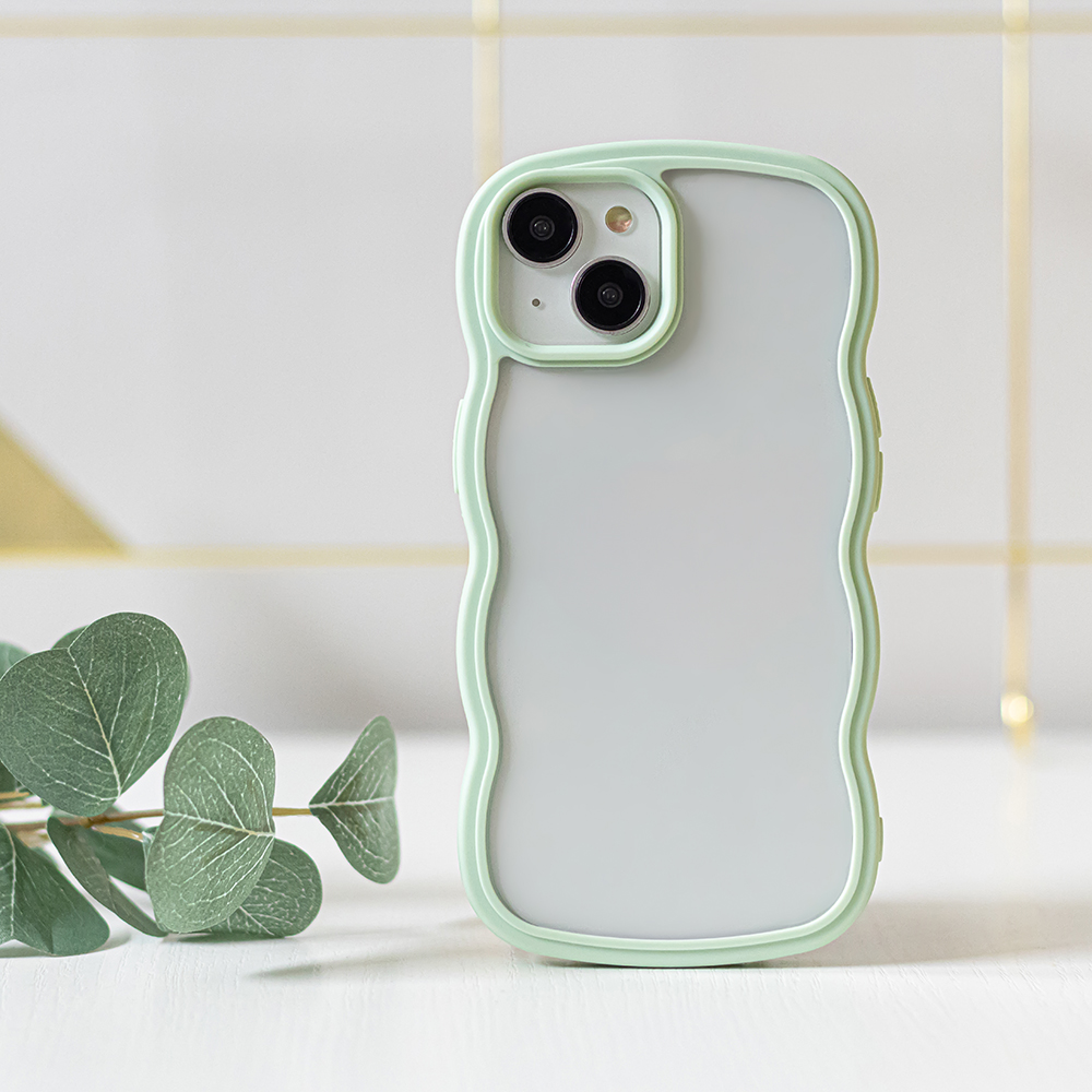 Nak�adka Wave zielona Apple iPhone 15 Pro / 5