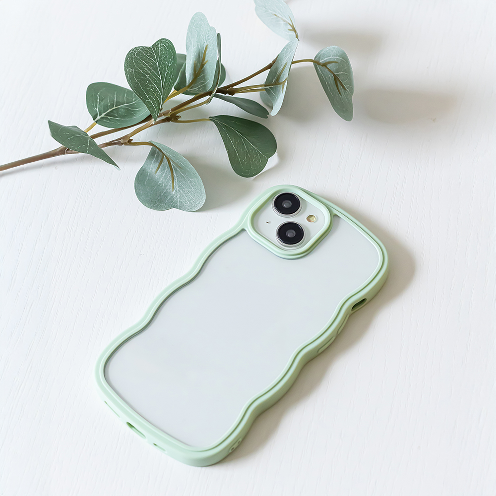 Nak�adka Wave zielona Apple iPhone 15 Pro / 6