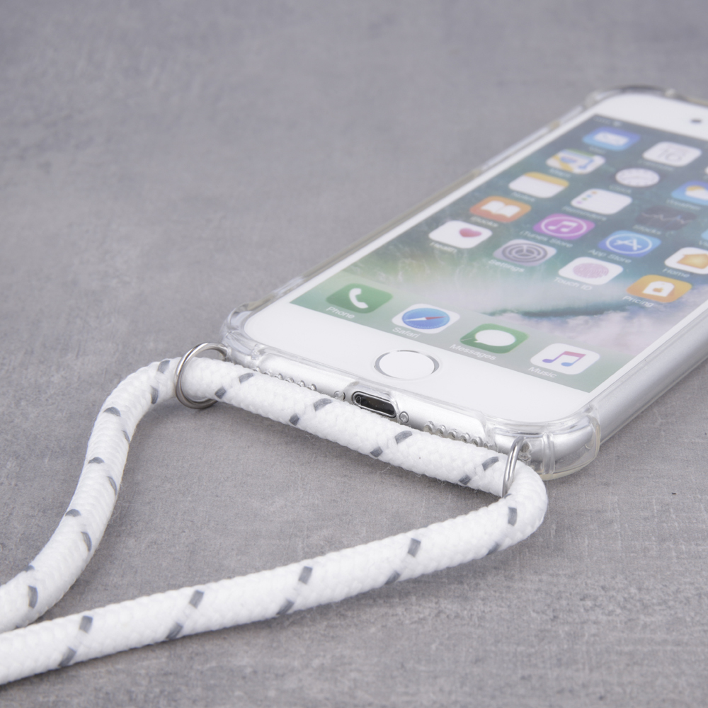 Nak�adka z tasiemk� bia�a Huawei P30 / 4