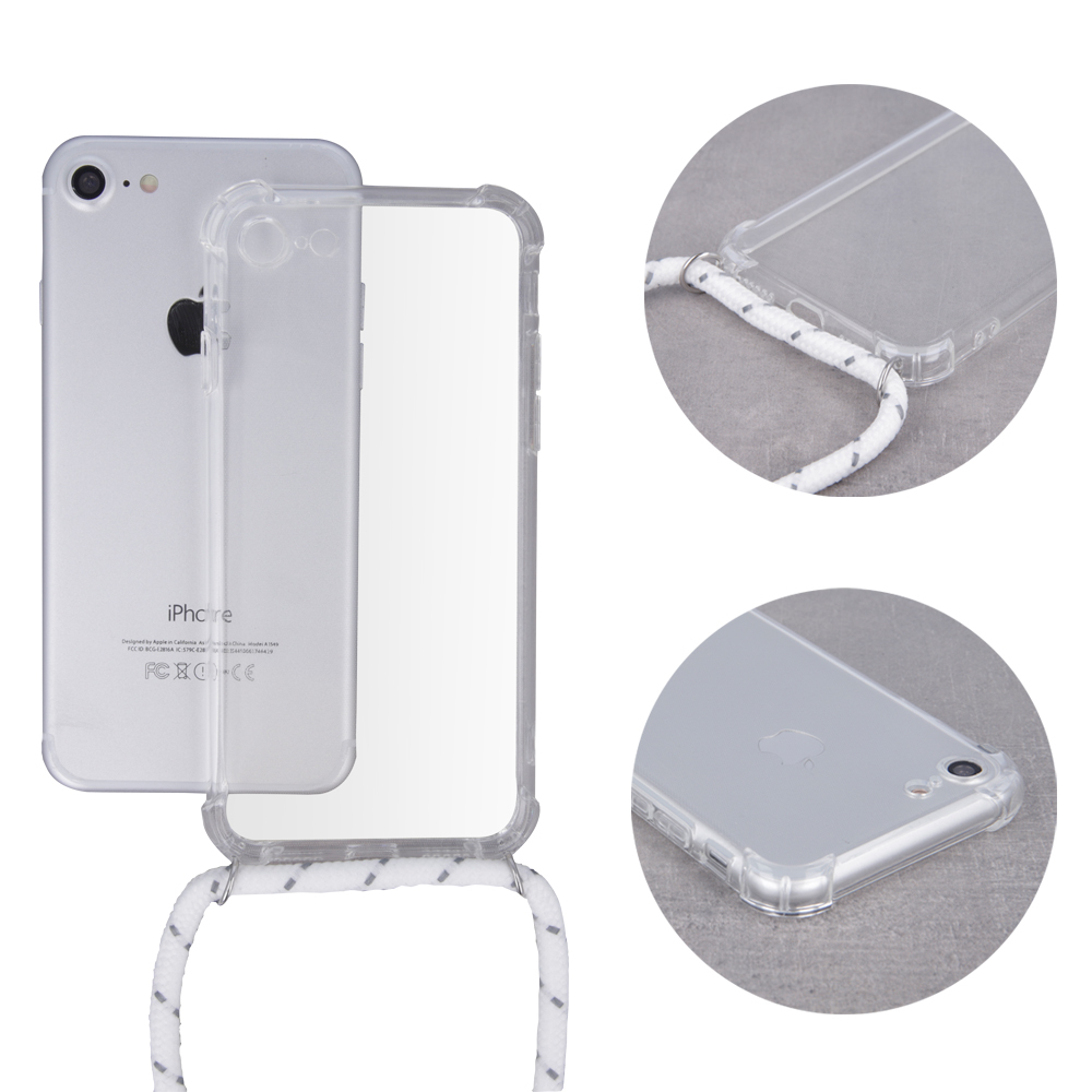 Nak�adka z tasiemk� bia�a Huawei P30 / 5