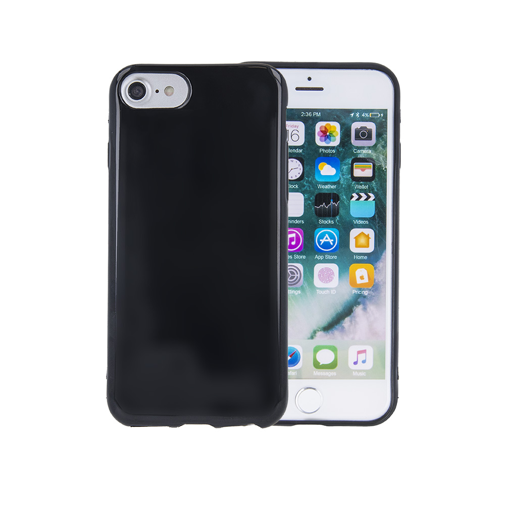 Nak�adka �el czarna Apple iPhone XR / 5