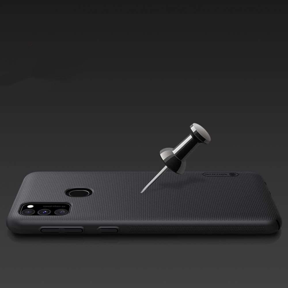 Nillkin Frosted Shield Galaxy M31 Czarne Samsung Galaxy M31 / 3