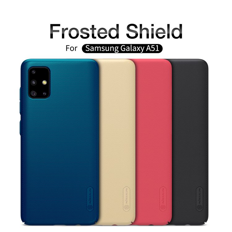 Nillkin Frosted Shield Niebieskie Samsung Galaxy A51 / 7