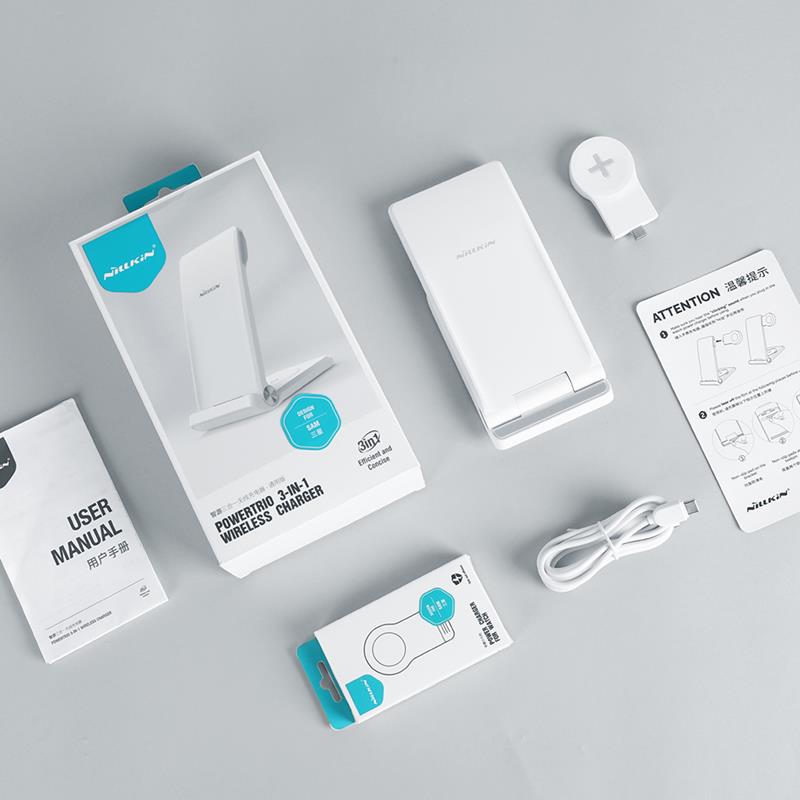 NILLKIN WIRELESS CHARGING PowerTrio 3w1 konc�wka do Garmin / 7