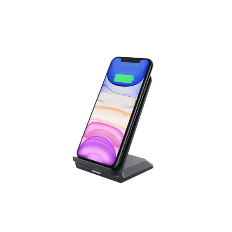 NILLKIN WIRELESS CHARGING STAND PRO Fast Charge 15W, BLACK/CZARNY / 4