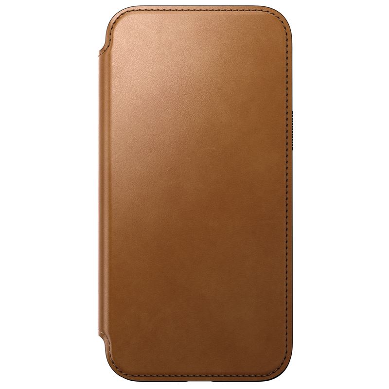 Nomad Modern Leather Folio Pokrowiec br�zowe Apple iPhone 15 Pro Max / 6