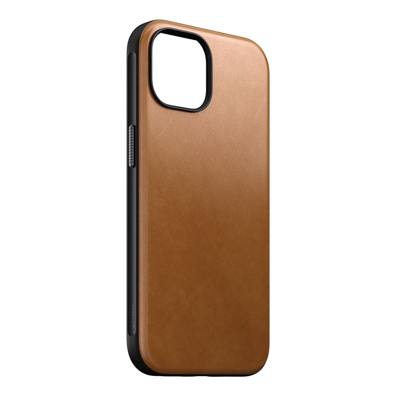 Nomad Modern Leather Pokrowiec br�zowe Apple iPhone 15 / 6
