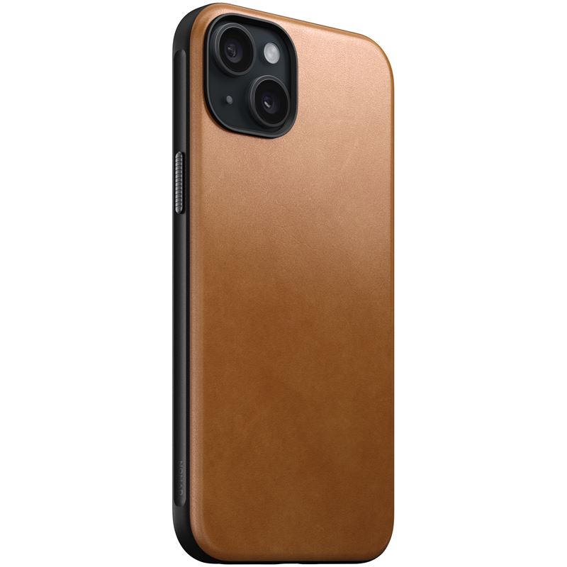 Nomad Modern Leather Pokrowiec br�zowe Apple iPhone 15 Plus / 2