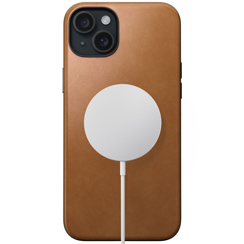 Nomad Modern Leather Pokrowiec br�zowe Apple iPhone 15 Plus / 5