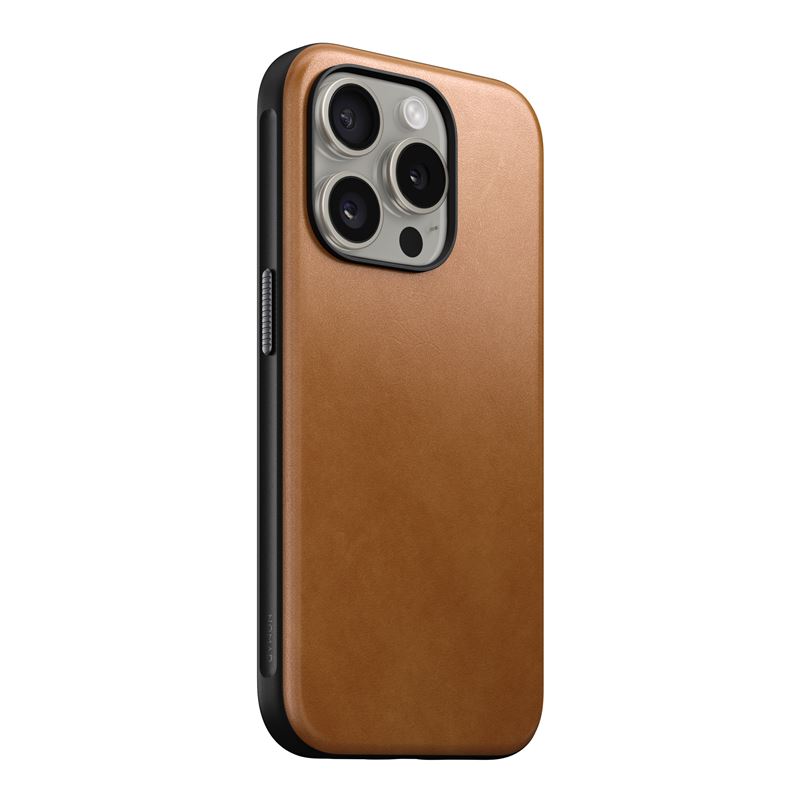 Nomad Modern Leather Pokrowiec br�zowe Apple iPhone 15 Pro / 2