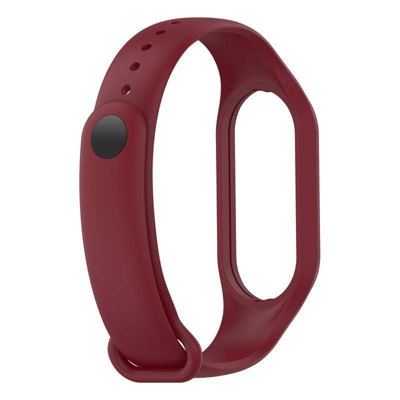 Opaska Smart Band M5/M6 BORDOWY / BURGUNDY / 4