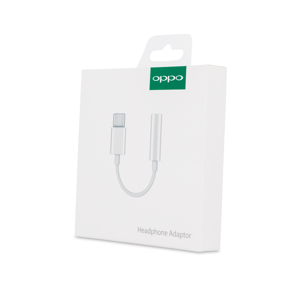 OPPO adapter audio (mini-jack 3,5 mm / USB typ-C)