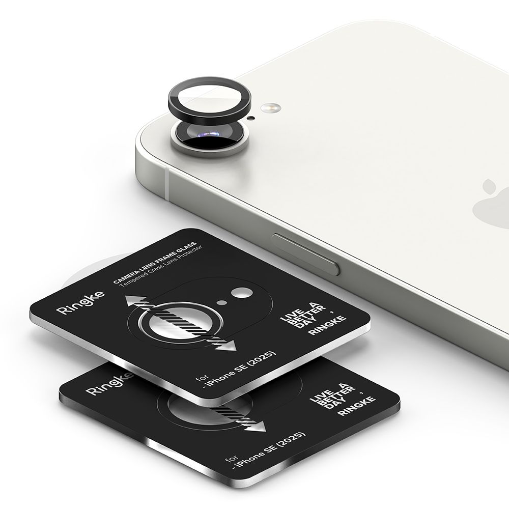 Os�ona Aparatu Ringke Camera Frame Protector 2-pack czarne Apple iPhone 17e / 5