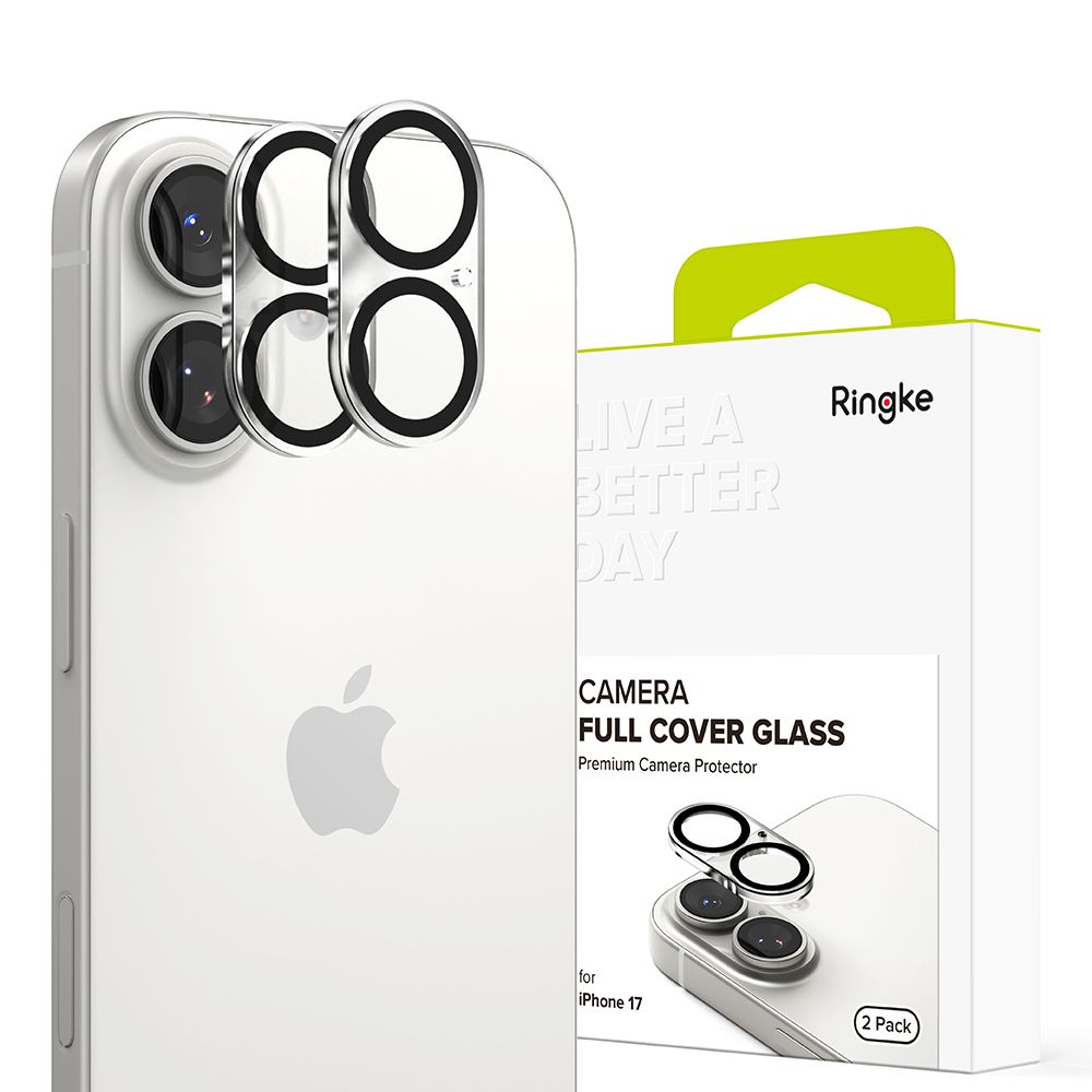Os�ona Aparatu Ringke Camera Full Cover 2-pack czarne Apple iPhone 17