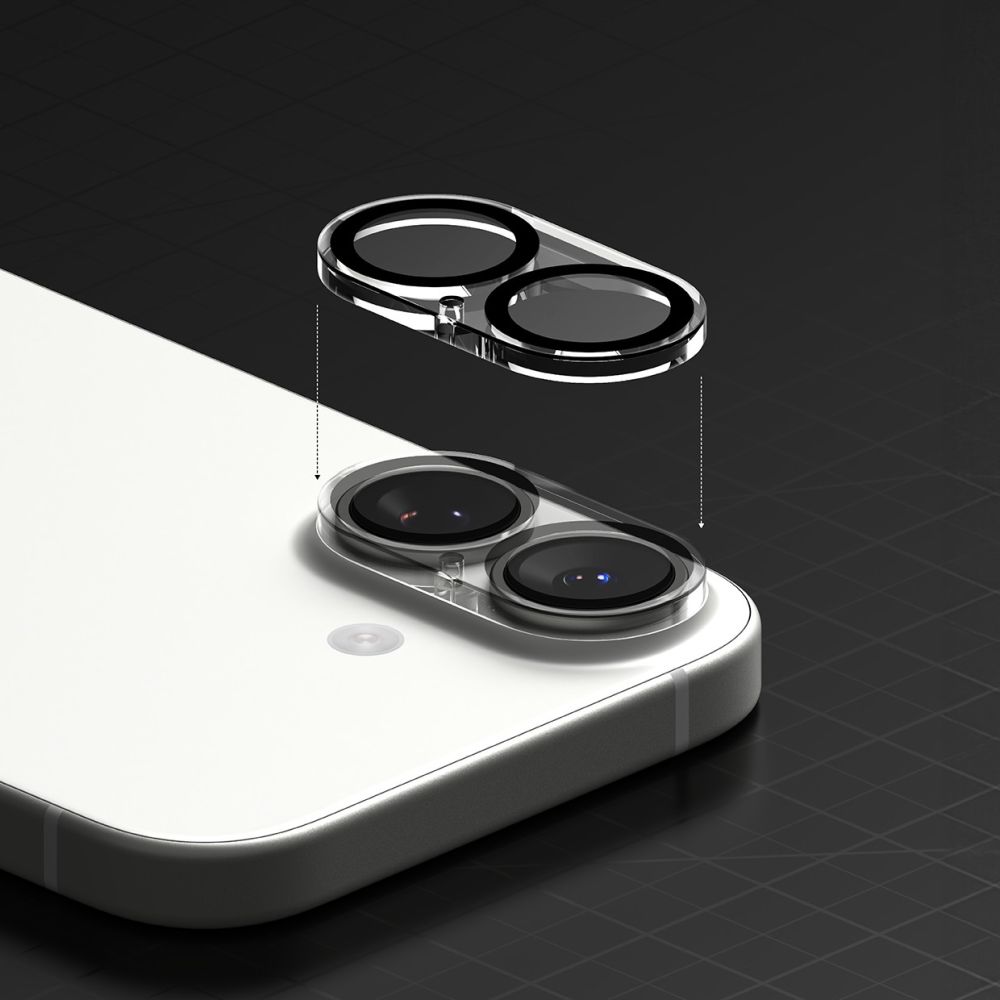 Os�ona Aparatu Ringke Camera Full Cover 2-pack czarne Apple iPhone 17 / 6