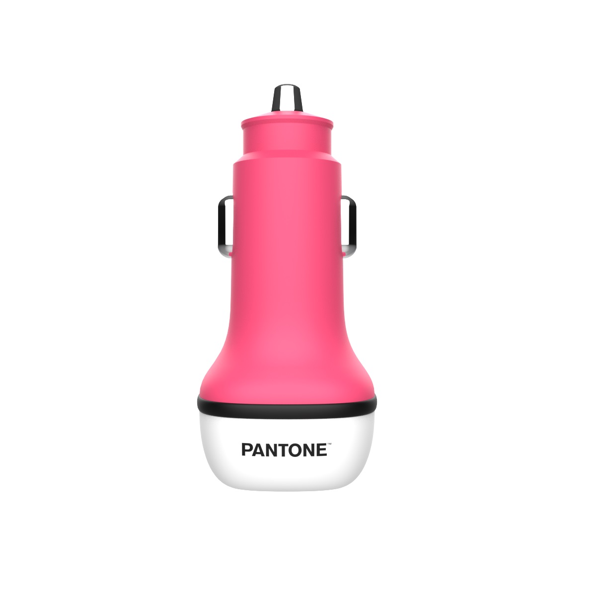 PANTONE �adowarka samochodowa 38W PD QC 1x USB 1x USB-C PT-PDDC05 Pink 184C