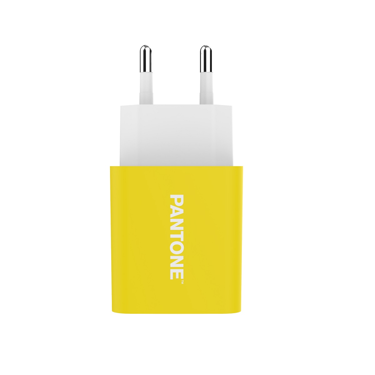 PANTONE adowarka sieciowa 2A 1x USB PT-AC1USB Yellow 102C / 2