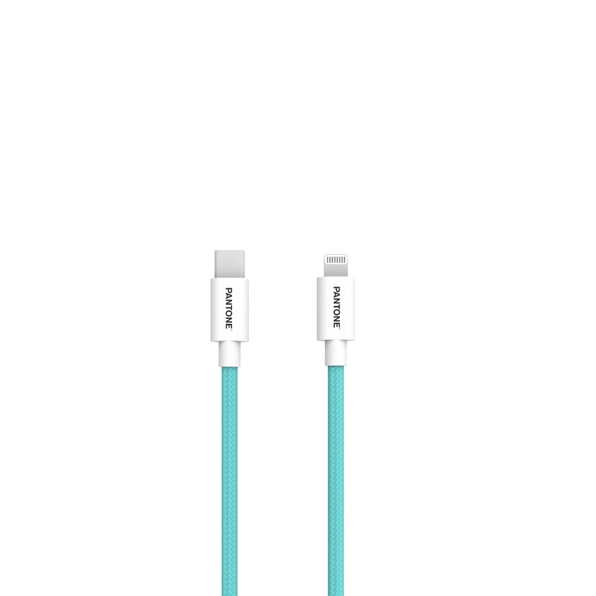 PANTONE MFi kabel Lightning - USB-C 1,5m PT-CTL002-5 Teal 3242C