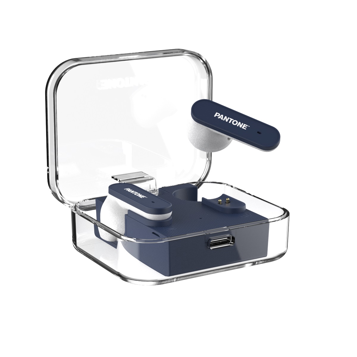 PANTONE s�uchawki Bluetooth TWS PT-TWS011 Navy 2380C / 3