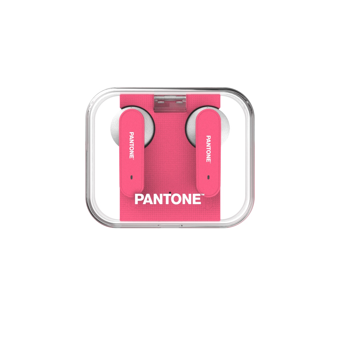 PANTONE s�uchawki Bluetooth TWS PT-TWS011 Pink 184C