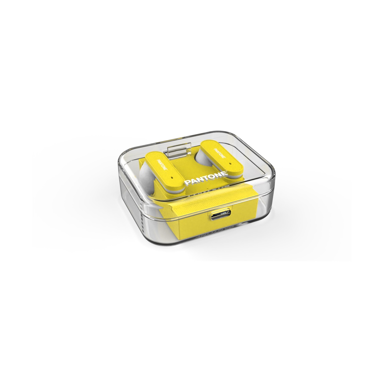 PANTONE suchawki Bluetooth TWS PT-TWS011 Yellow 102C / 2