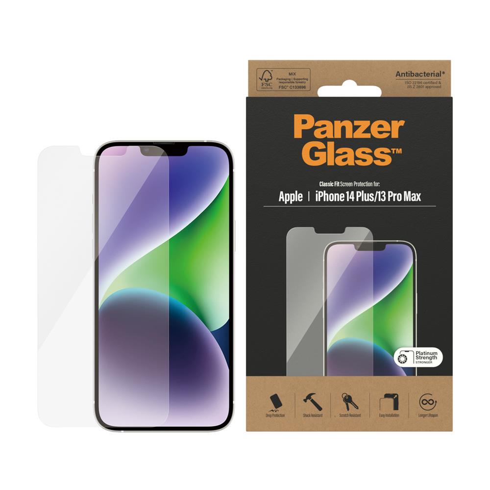 PanzerGlass szk�o antybakteryjne Classic Fit Apple iPhone 13 Pro Max / 2
