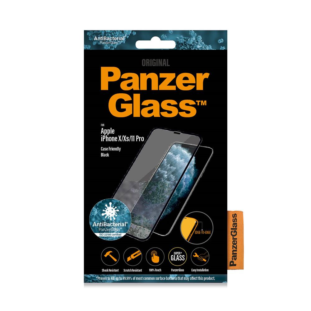 PanzerGlass szk�o hartowane Ultra-Wide Fit Apple iPhone X / 2