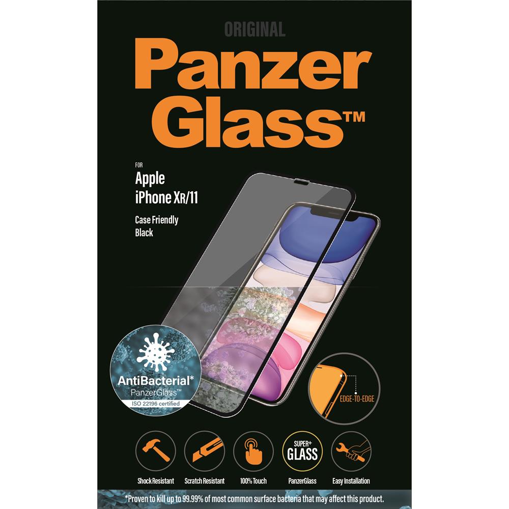 PanzerGlass szk�o hartowane Ultra-Wide Fit Apple iPhone 11 / 9