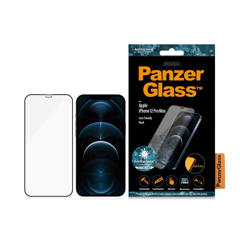 PanzerGlass szko hartowane Ultra-Wide Fit Apple iPhone 12 Pro Max (6.7 cali) / 4