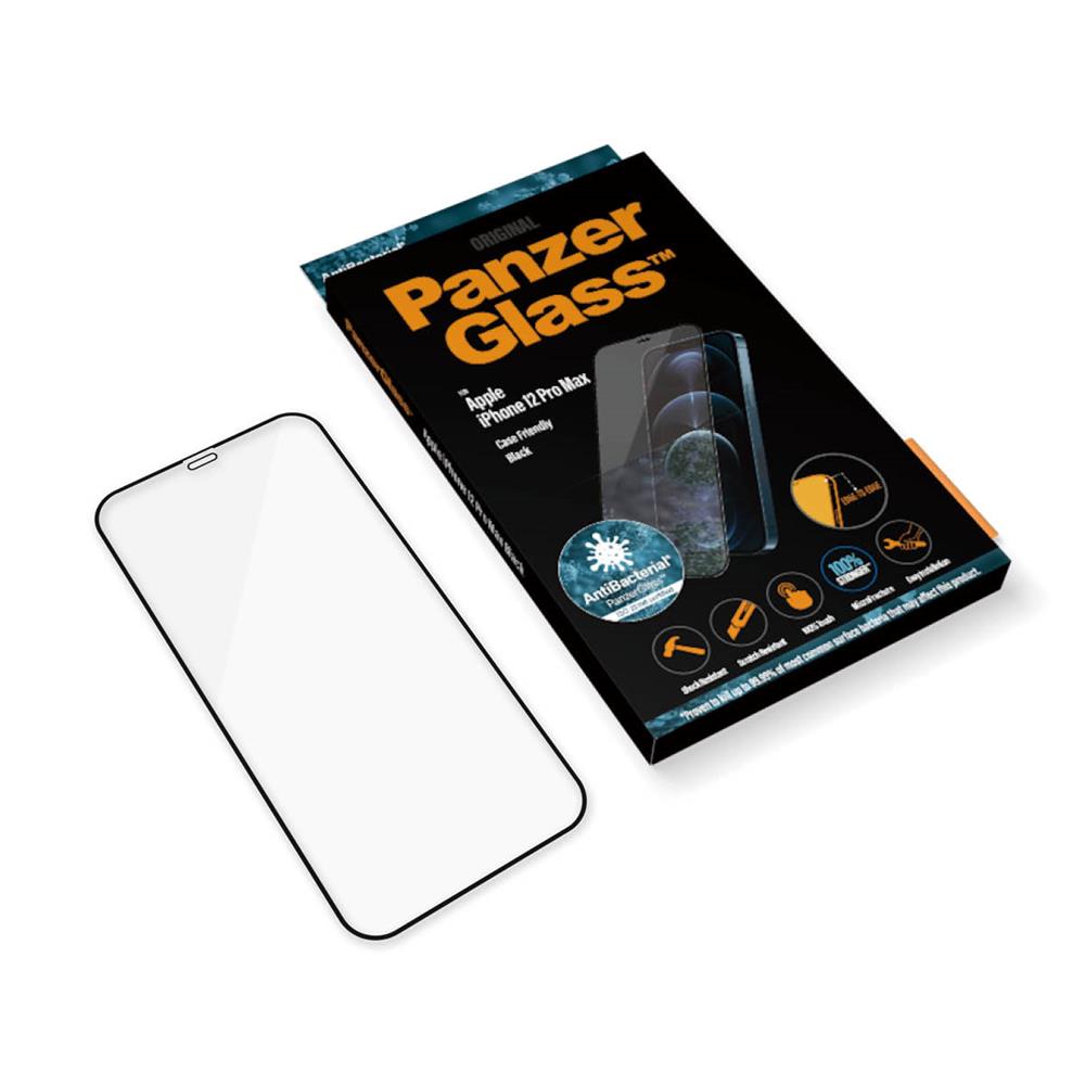 PanzerGlass szko hartowane Ultra-Wide Fit Apple iPhone 12 Pro Max (6.7 cali) / 6