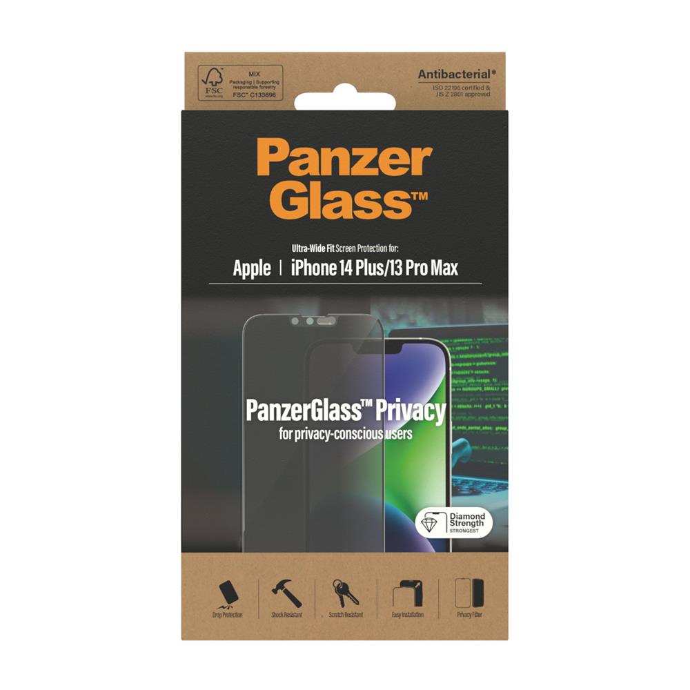 PanzerGlass szko hartowane Ultra-Wide Fit Apple iPhone 14 Max / 4