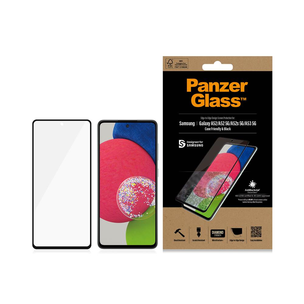 PanzerGlass szk�o hartowane Ultra-Wide Fit Samsung Galaxy A52S 5G / 4